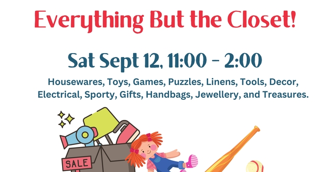 Everything But The Closet! Sale