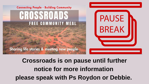 CROSSROADS - ON PAUSE
