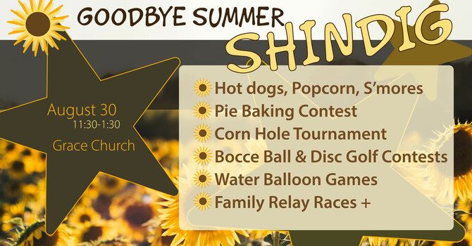 Goodbye Summer Shindig