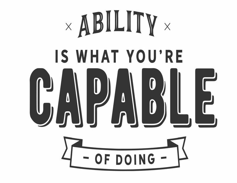 Even When Lacking Ability