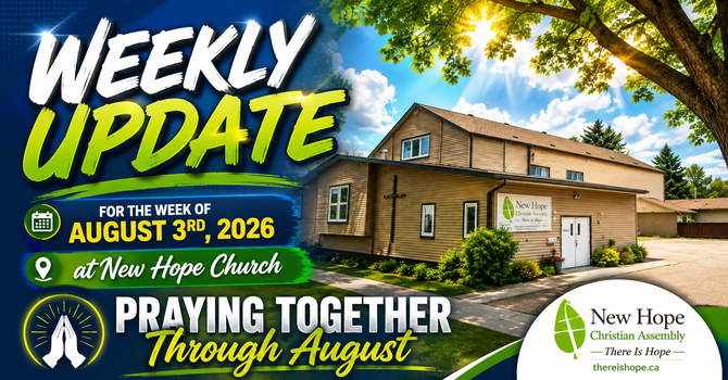 Weekly Update for the Week of 03AUG2026