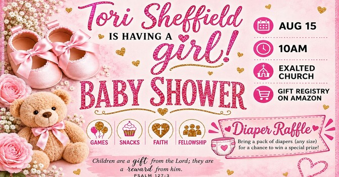 Baby Shower for Tori Sheffield