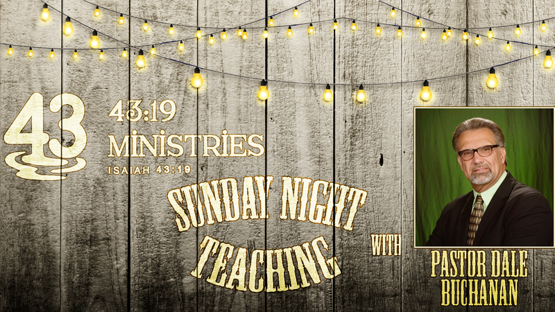 Sunday Night Teaching August 2, 2026