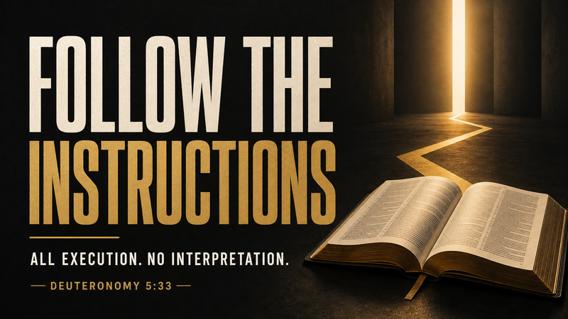 Follow the Instructions