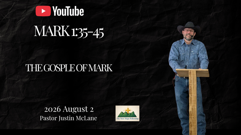 Mark 1:35-45