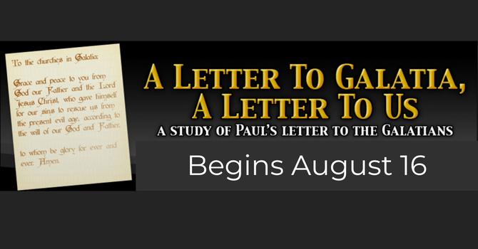 A Letter to Galatia, A Letter To Us