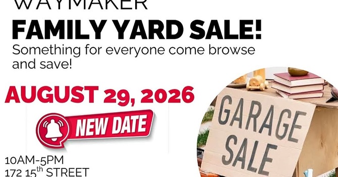 Waymaker Family Yard Sale