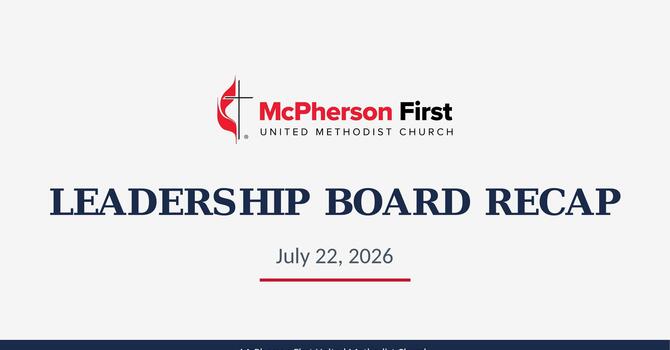 Leadership Board Recap: July 2026