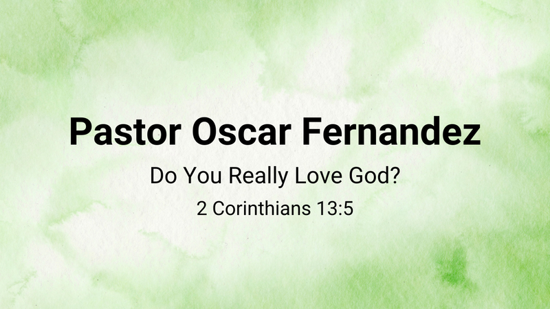 Do You Really Love God?