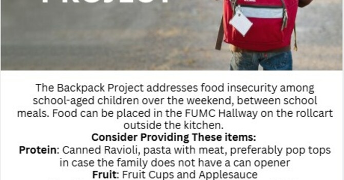 THE BACKPACK PROJECT image