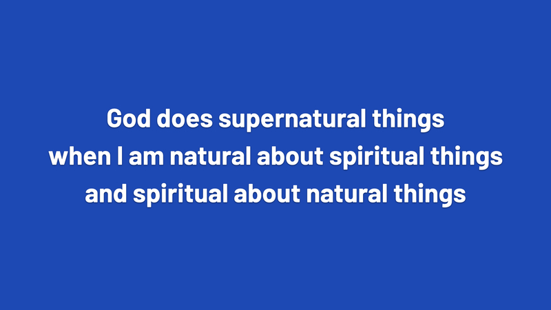 Be Natural