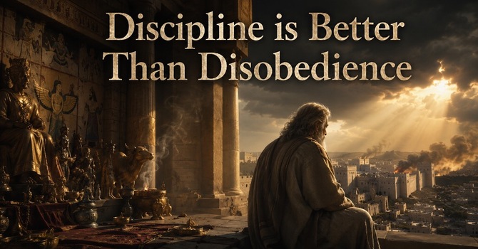 Discipline Is Better Than Disobedience