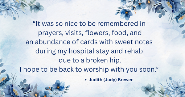 Note of Thanks