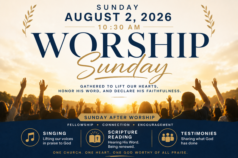 Worship Sunday