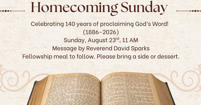 Homecoming Sunday