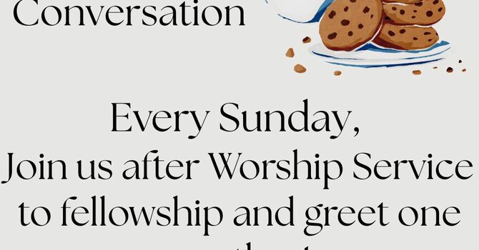 Cookies and Conversation