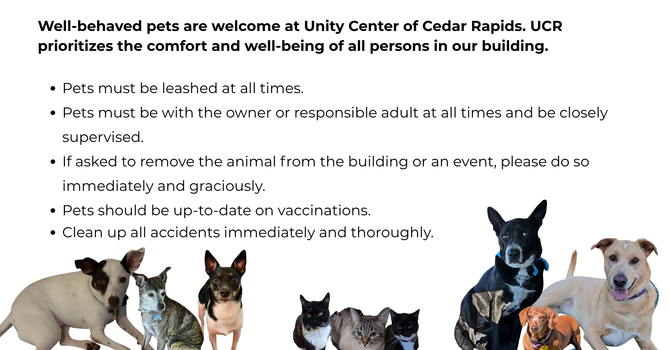 Pets at UnityCR