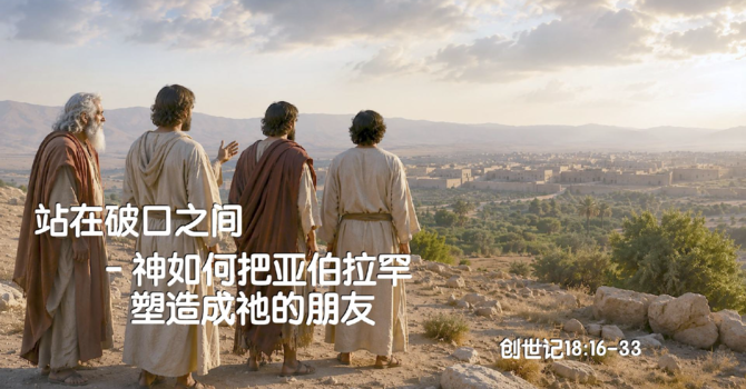 站在破口的代祷者 - 神把亚伯拉罕塑造成祂的朋友