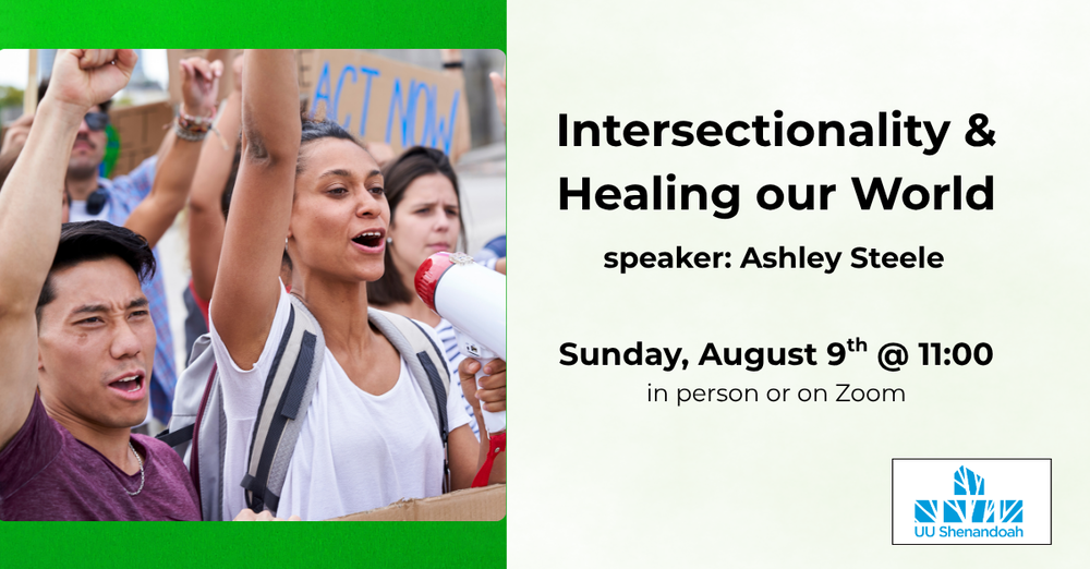 Intersectionality, and Healing our World