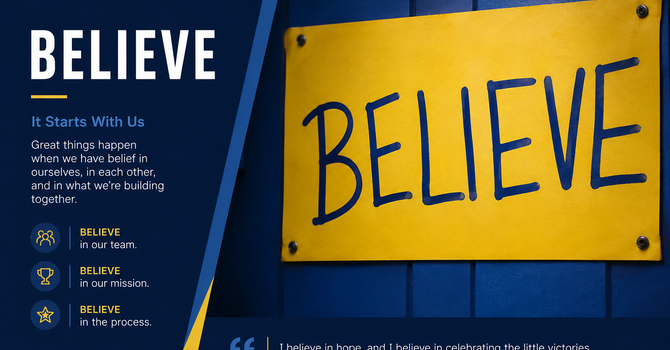 BELIEVE in Hope