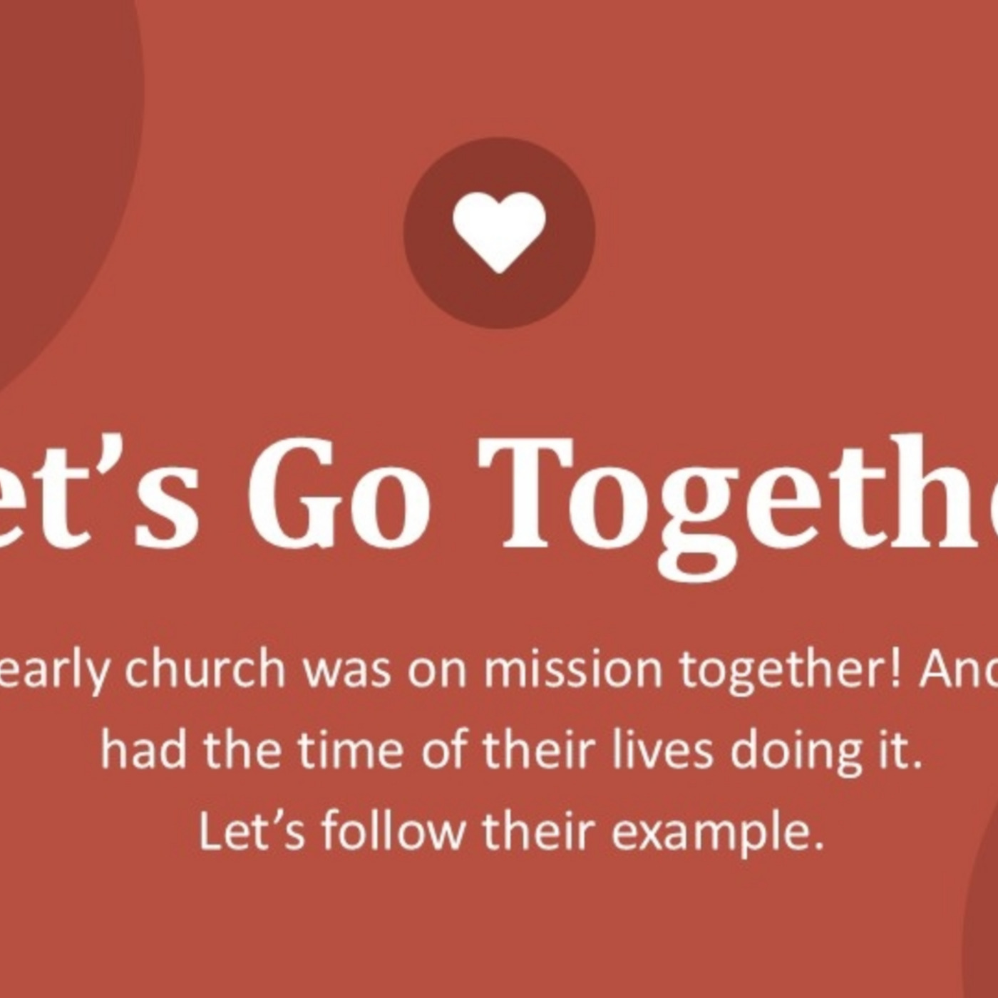 Let's Love Each Other - Together episode artwork