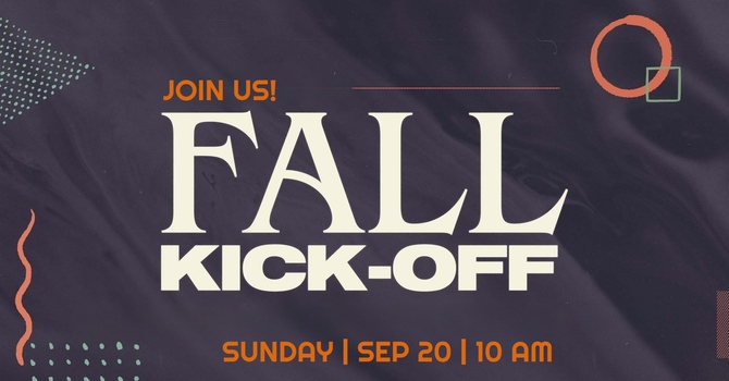 Fall Kick Off Sunday