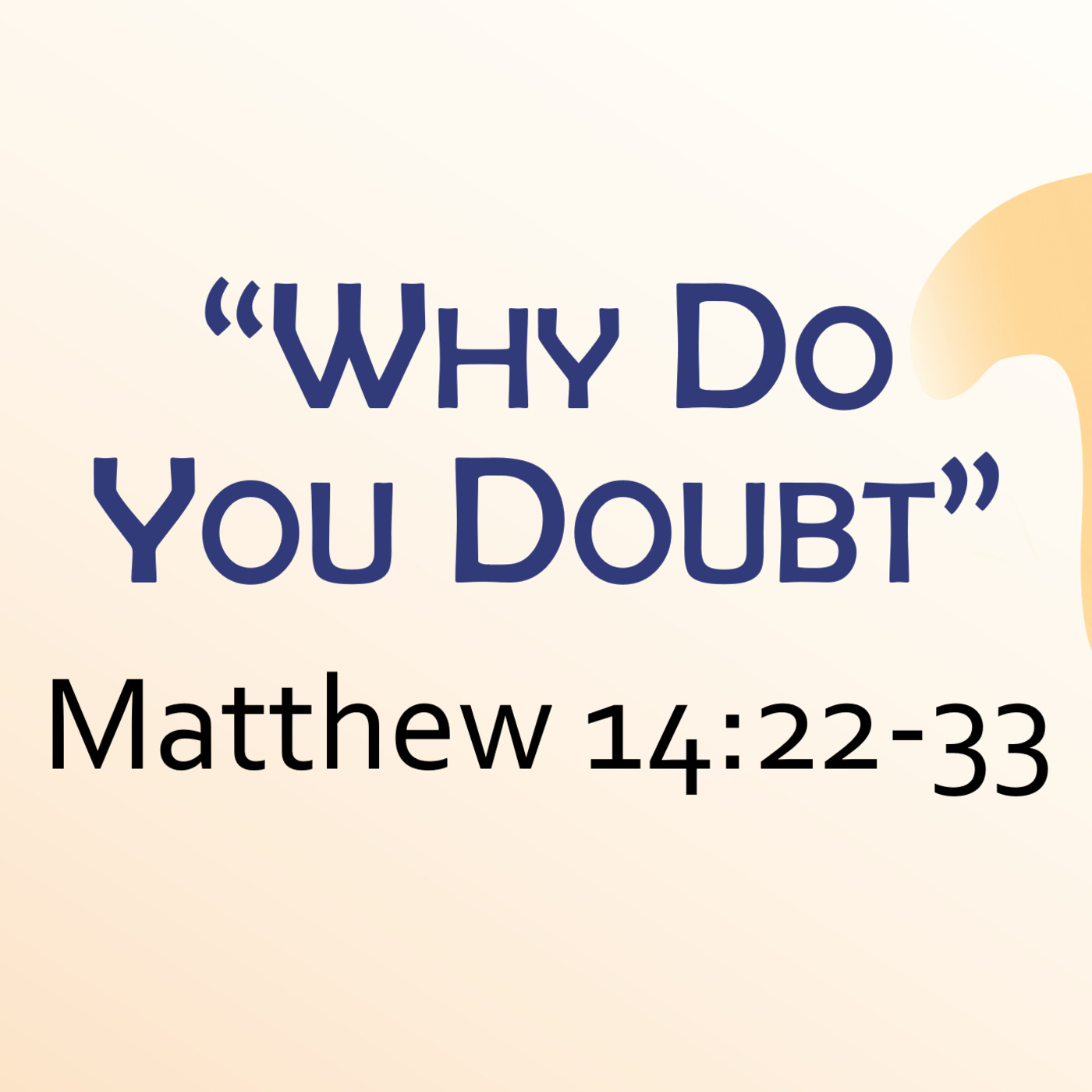 Why Do You Doubt? episode artwork