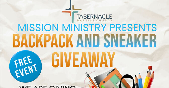 Annual Backpack and Sneaker Giveaway