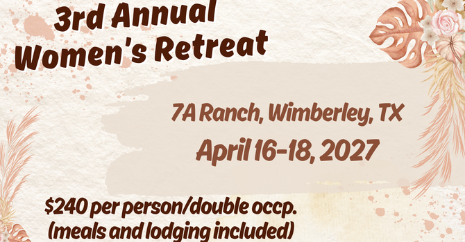 Annual Women's Ministry Retreat