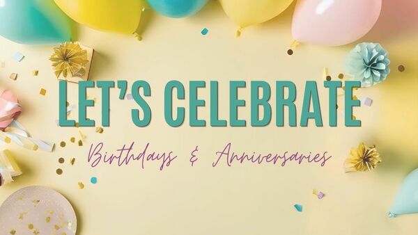 Celebrating This Week