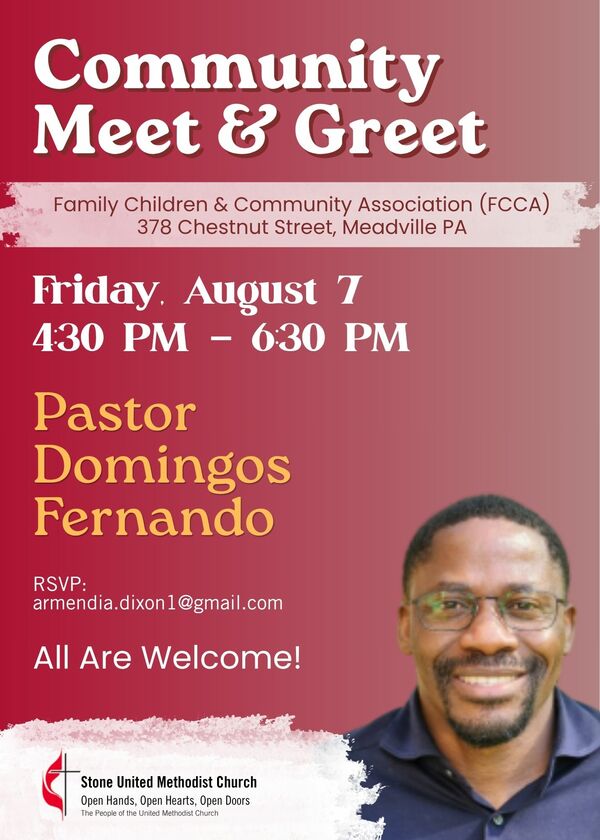 Meet & Greet with Pastor Domingos Fernando