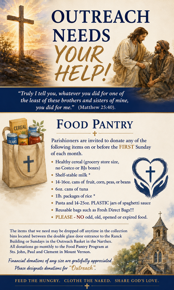 Outreach Needs Your Help!