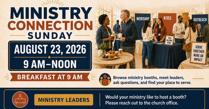 Ministry Connection Sunday