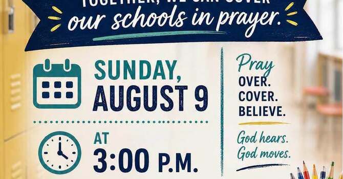 Area School "Prayer Walk"