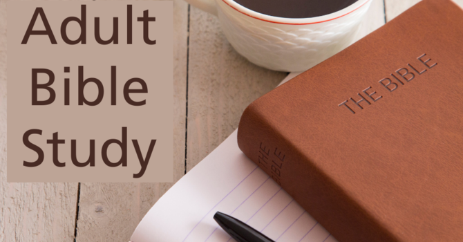 Adult Bible Study 