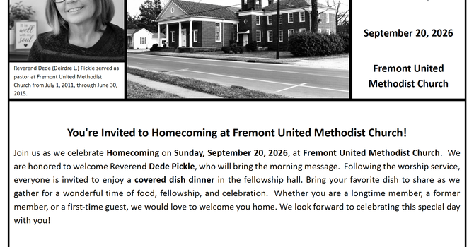 Homecoming Sunday