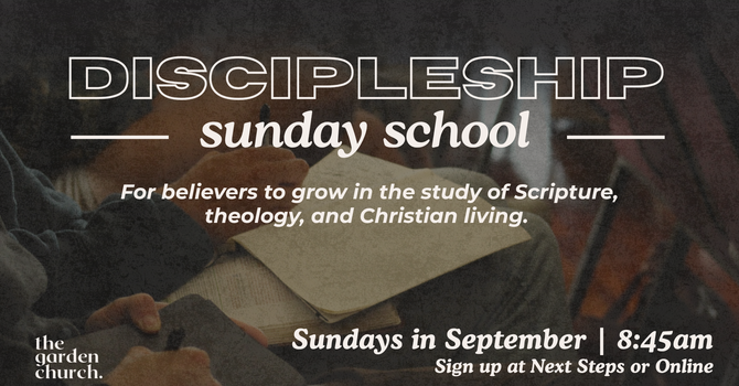 Discipleship Sunday School
