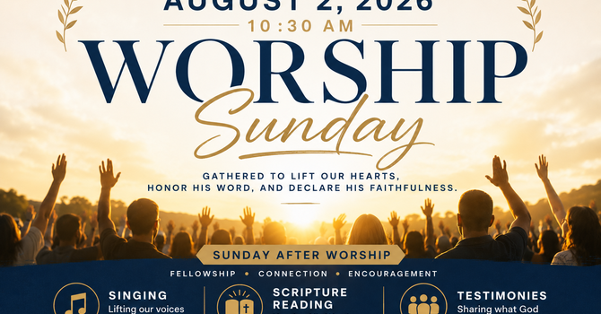 Worship Sunday