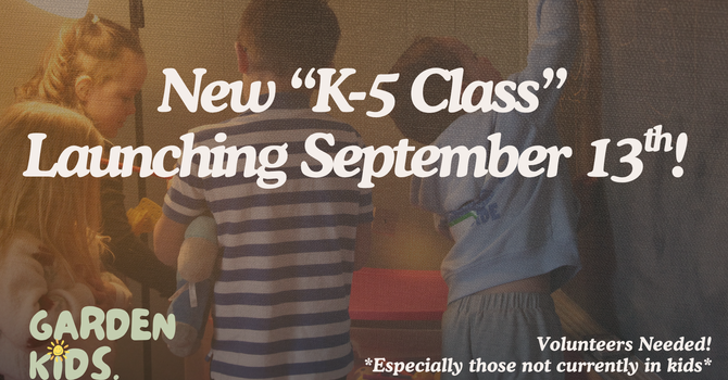 New K-5 Class!