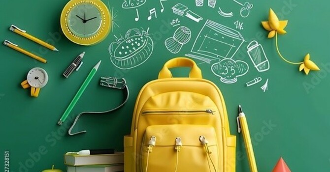 Sunday August 16th we will have our Blessing of the Backpacks.
