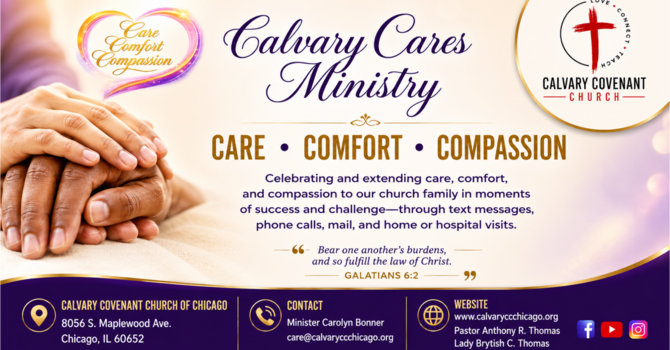 Care, Comfort and Compassion Ministry