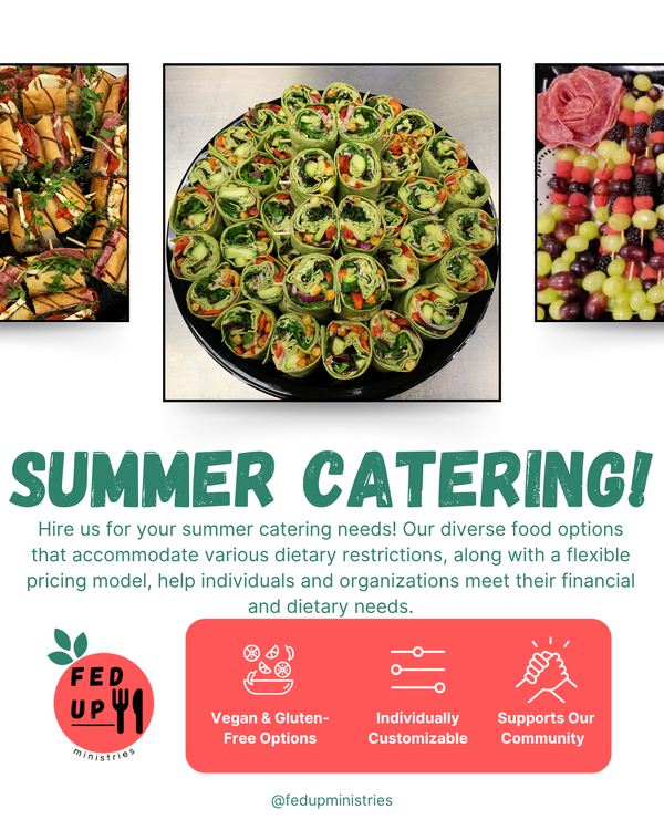 Book Us For Your Summer and Fall Catering Needs!