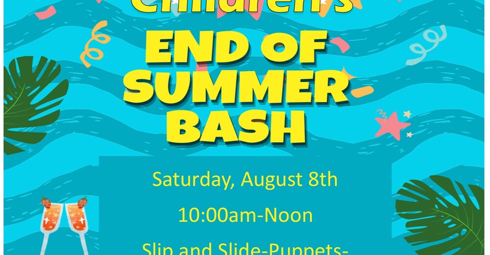 Children's End of Summer Party