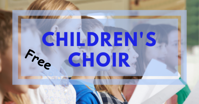 Junior Choir 2026-2027  image