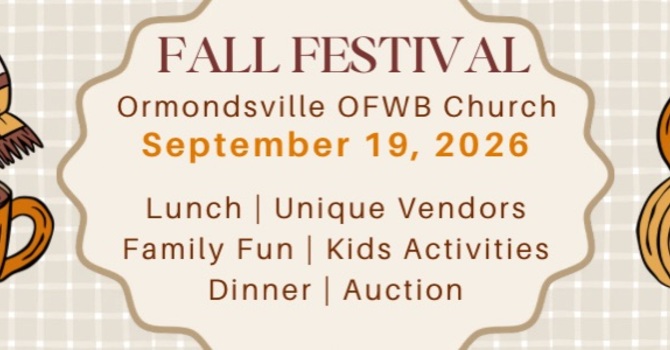 Ormondsville Fall Festival