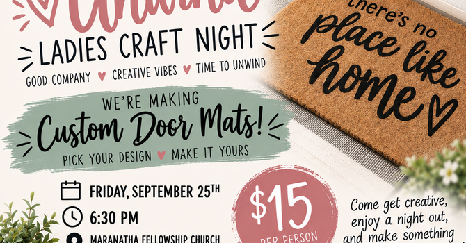Ladies Design & Unwind Night