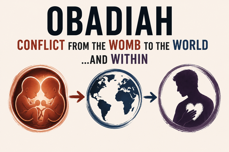 Obadiah: Conflict from the Womb to the World...and Within