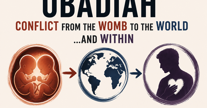 Obadiah: Conflict from the Womb to the World...and Within