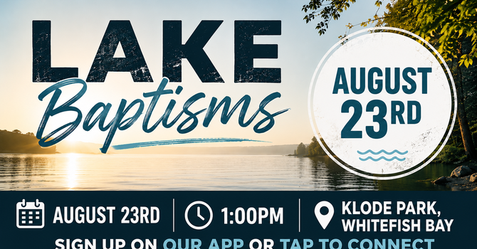 Lake Baptism