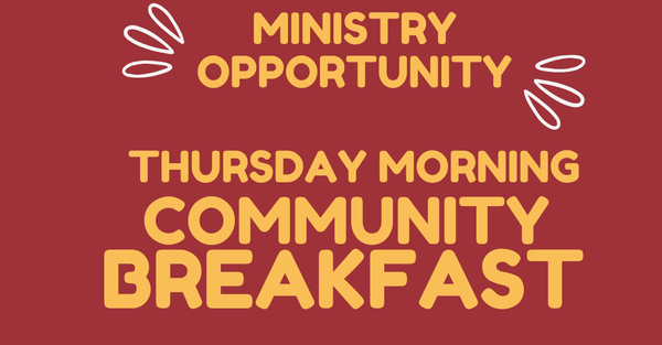 Volunteer Opportunity: Community Breakfast